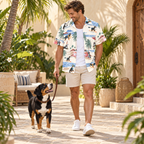 Entlebucher Mountain Dog Hawaiian Shirt